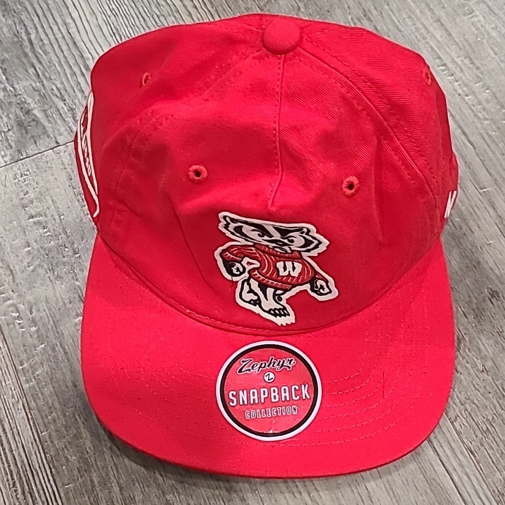 Wisconsin Badgers Snapback Collection Hat  by Zephyr